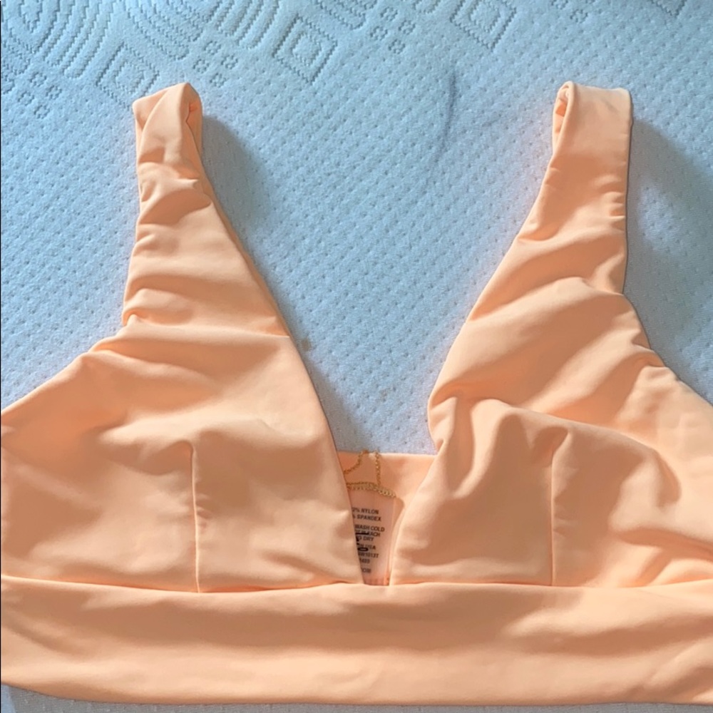 Orange Bikini Top